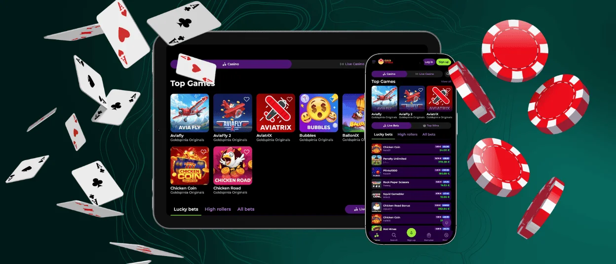 goldspinia iOS